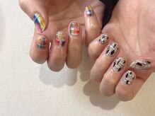 オーク 戸塚(OAK)/アシメ カラフルチェック