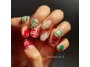 クリスマスネイル