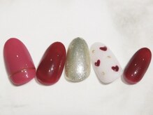 カレネイル(kale nail)/２月限定シンプルアートコース