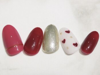 カレネイル(kale nail)/２月限定シンプルアートコース