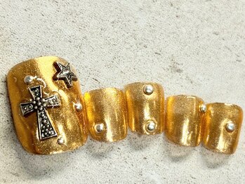 チェリーズネイル(Cherrys Nail)/クロスモチーフマグネットネイル