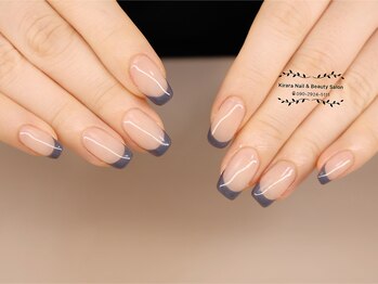 キララ(Kirara)/爪先フレンチ・上品