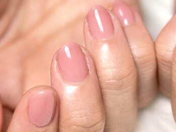 ミリミリネイル(MILI mili nail)/シアーなピンクネイル♪