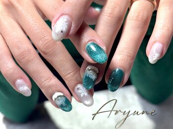 アリューネ(Aryune)/クリスマス　ネイル♪