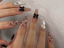 <大人気>120分ジェルのせ放題コース\6280(長さ出し10本\2200)