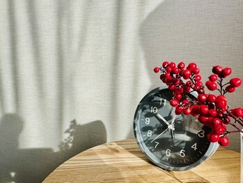 relaxation salon...note