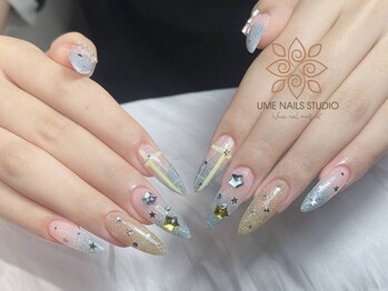 ウメネイルスタジオ(UME NAIL STUDIO)/題長さだしやり放題×つけ放