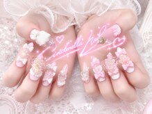 シンデレラネイル(CINDERELLA NAIL)/長さだし/つけ放題/チップ/LL