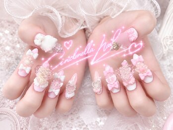 シンデレラネイル(CINDERELLA NAIL)/長さだし/つけ放題/チップ/LL