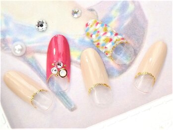 ネイルズガッシュ 蒲田西口店(NAILsGUSH)/＊カラフルニット＊