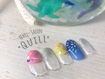 ネイルサロン クイル(QUILL)/7月☆夏だ!まつりだ!【3】