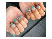 アイピー(I.P)/青グラデーション¥6500