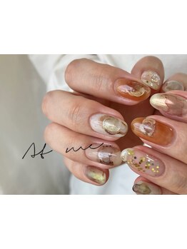 ネイル・アイメニューの同時施術が可能