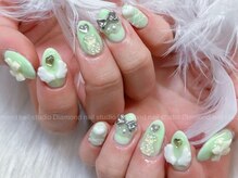 ダイアモンドネイルスタジオ 新宿店(Diamond Nail Studio)/持ち込みデザイン