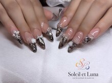 ソレイユ エ ルナ(Soleil et Luna)/甘めy2kネイル
