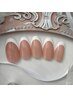 【ジェル】指先がきれいに見えるデザイン☆バーチャルフレンチ¥10000