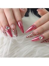 アートネイル ギャラリー(Art nail Gallery)/アニマル柄ガーリーネイル☆