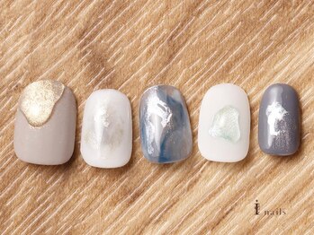 アイネイルズ 吉祥寺店(I nails)/水彩ニュアンスネイル[吉祥寺]