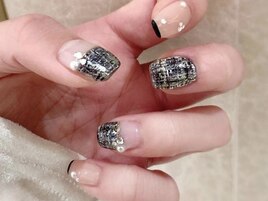 ツイードネイル