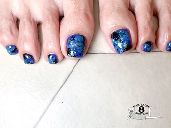 ネイルエイト 新百合ヶ丘(nail8)/フットネイル/マーブル