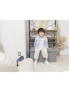 お子様同伴OKのサロン