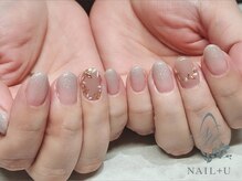 ネイルプラスユウ(NAIL+U)/上品フラワー
