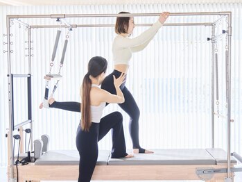 《整体×マシンピラティススタジオ》La pilates 大森店【ラ ピラティス】の写真/《痩せながらメリハリボディを作りたい女性必見》身体全体を整え、根本から正しい身体づくりを目指します。