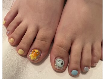 ネイルサロン ブリリアント(Nail Salon Brilliant)/キャラフットネイル2