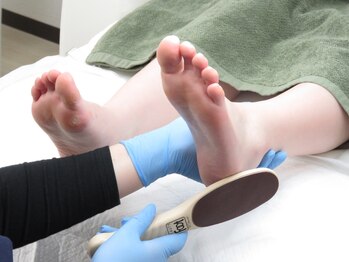 ドクターネイル爪革命 北千住店/かかとの角質ケア