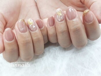 サンネイルズ(sun nails)/4本アート