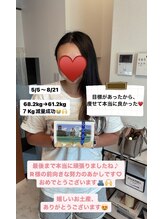 ビルーチェ(美LUCE)/無理なく3ヶ月-7kg減量の秘訣