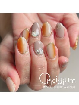 オンシジューム(Oncidium)/縦グラデーション♪