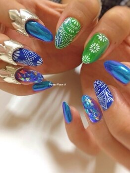 ビューティープラザトゥエンティーワン ときわ台駅(Beauty Plaza21)の写真/【NEWOPEN】ハイセンスなデザイン◎好きなイメージや理想を詰め込んで、毎日がワクワクするような指先に♪