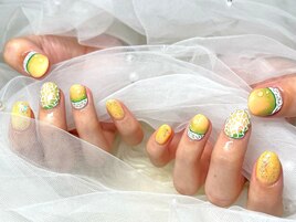 ☆爽やかなメロンネイル☆