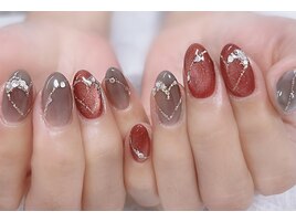 マグネット＆ハートネイル