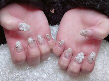 レアネイル 新宿(le'a nail)/チェックネイル