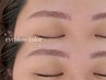 【眉毛カラー＋アイブロウWax】ふんわり垢抜けニュアンス眉毛◎