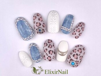 エリクサーネイル 五反田(Elixir Nail)/定額c やり放題/クーポン使用