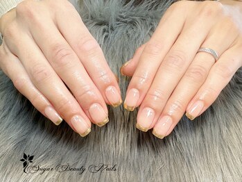 シュガービューティーネイルズ(Sugar Beauty Nails)/ミラーフレンチ