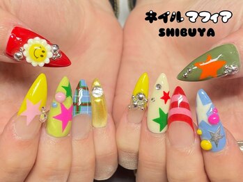 ネイルマフィア 渋谷(NAIL MAFIA)の写真/【痛ネイルの施術も可能】お客様の理想を創り上げる驚きの再現率！※痛ネイルのご予約はLINE@のみ