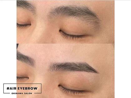 ハッシュタグ エアーアイブロウ 沖縄(#AIR EYEBROW)の写真