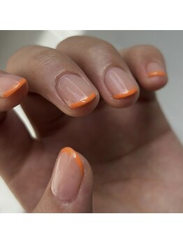 ロウズネイル 新小岩南口店(LOEWS NAIL)/French /フレンチ×スキンカラー