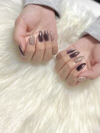 マグネット＋フラッシュネイル