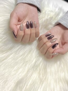 ベルズ(bells)/マグネット＋フラッシュネイル