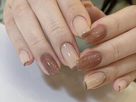 flash french nail
