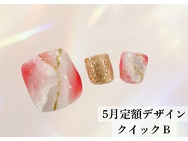 5月フット定額デザイン
