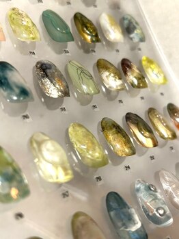 アオドットネイル(Ao. Nail)の写真/"ハイセンス×ハイクオリティ"大人気プライベートサロン★デザインサンプル豊富にご用意&随時追加更新中♪