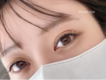 ハヌアイ(Hanu.eye)の写真/《なりたい印象のお顔にグッと近づく》豊富なデザインまつげパーマでどの角度から見ても綺麗なまつげに！