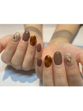 ビビ(ViVi)/定番！べっ甲ネイル♪