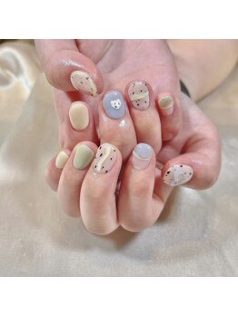 ウィッシュネイル 原宿店(Wish Nail)/ジェル90分アートし放題☆￥7500